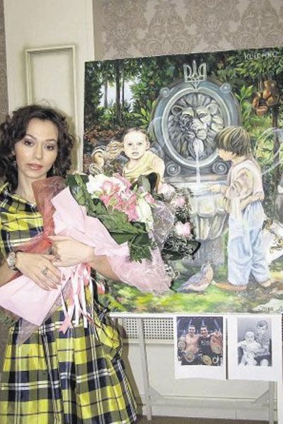 Ельфи-Кличко і Шева-піаніст у світі казки. Фото