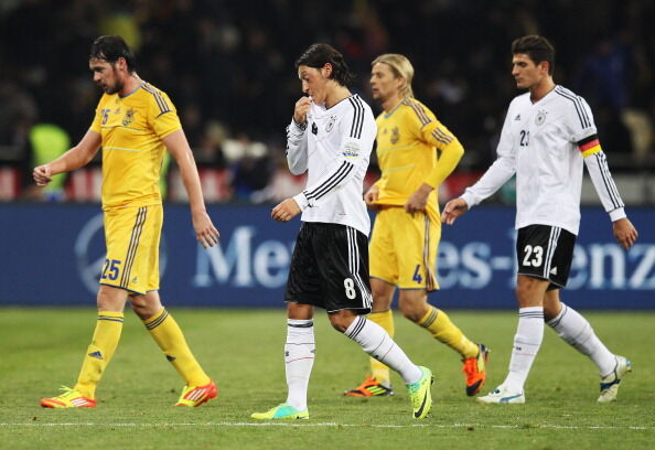 Украина - Германия. Эпическая битва на "Олимпийском". Фото