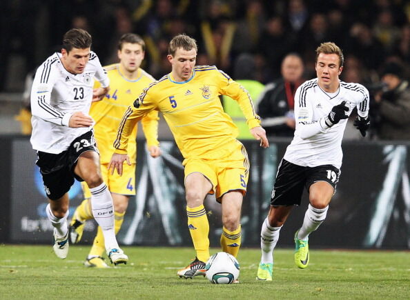 Украина - Германия. Эпическая битва на "Олимпийском". Фото