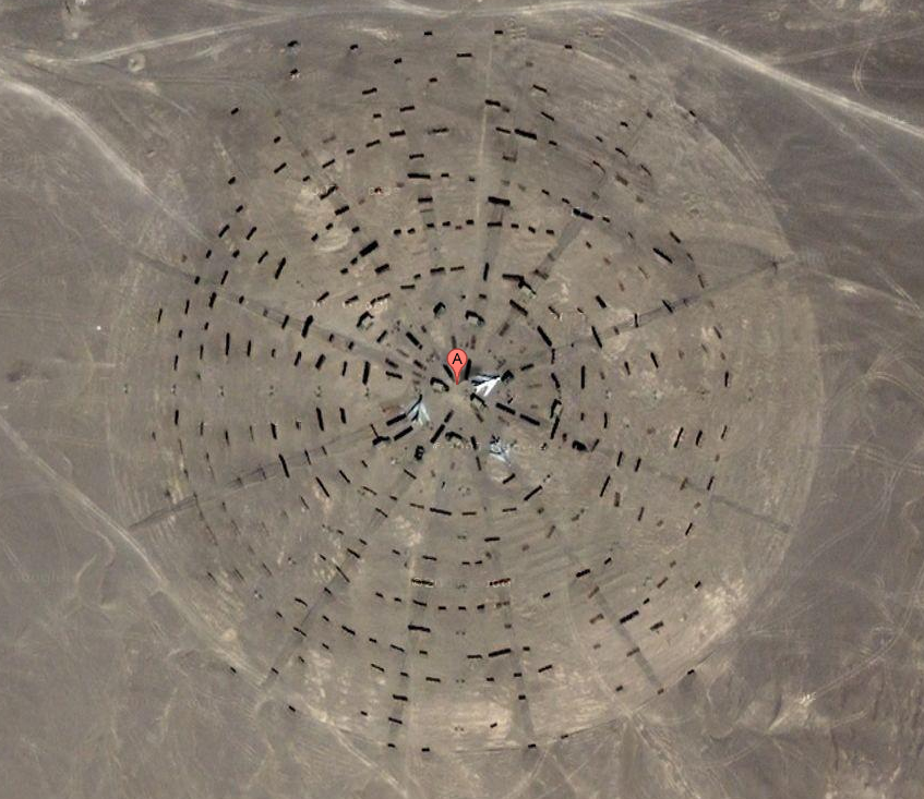 Google засек в Китае невероятные строения. Фото