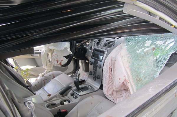 Невероятное везение в ДТП. Фото 