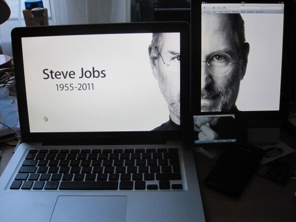 Создан портрет Стива Джобса из одних только слов