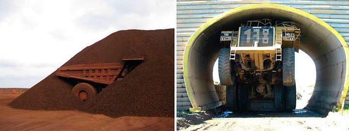 Самые зрелищные падения грузовиков. Фото