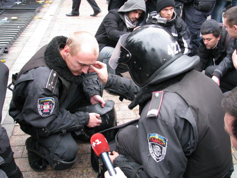 Как сегодня пикетировали Верховную Раду. Фоторепортаж