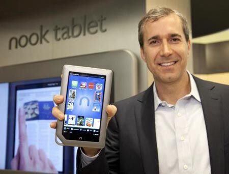 Представлен очень «живучий» планшет Nook Tablet
