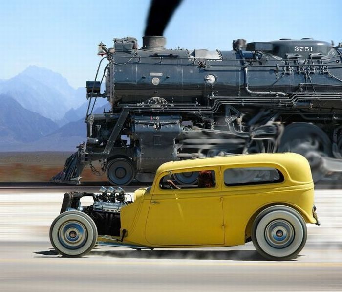 Ну очень американские машины. Фото