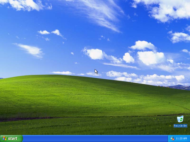 Как выглядят вживую самые знаменитые обои для Windows XP. Фото