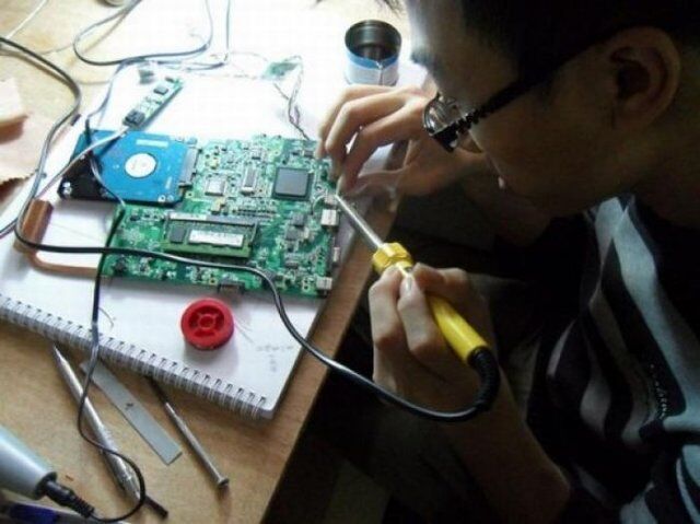 Как изготавливался самодельный китайский iPad. Фото