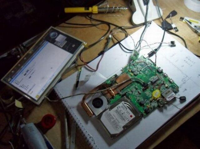 Как изготавливался самодельный китайский iPad. Фото
