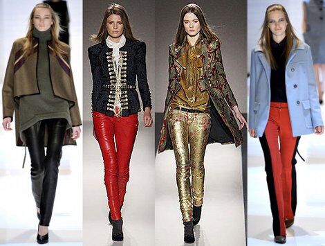 Модные брюки 2011-2012: разнообразие стилей. Фото