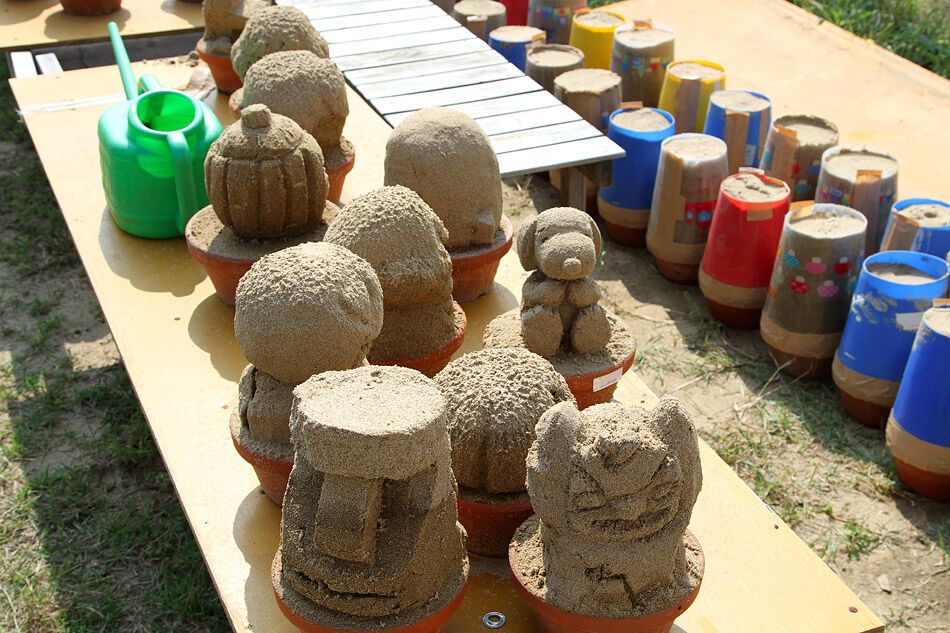 Музей песчаных скульптур в Японии