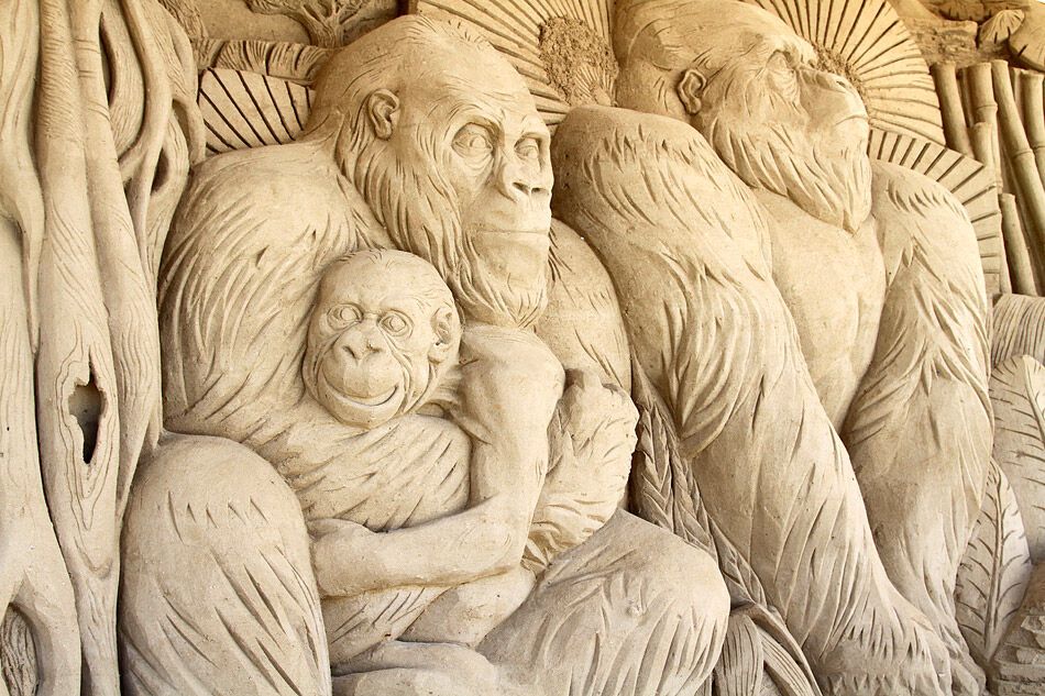 Музей песчаных скульптур в Японии