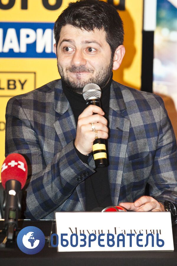 Михаил Галустян прилетел в Киев… без пропеллера