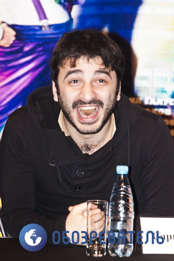 Михаил Галустян прилетел в Киев… без пропеллера