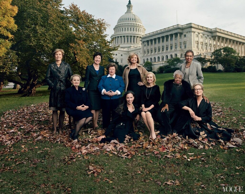 Фотосессия Мерил Стрип для Vogue 