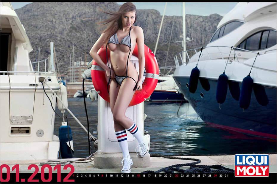 Суперэротичный автокалендарь-2012 от Liqui Moly. Фото 