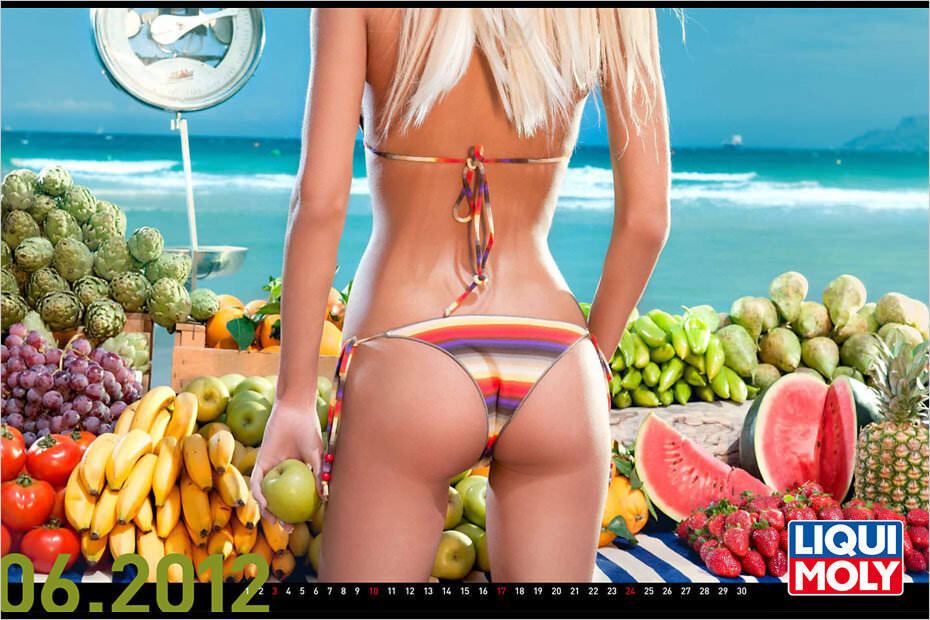 Суперэротичный автокалендарь-2012 от Liqui Moly. Фото 