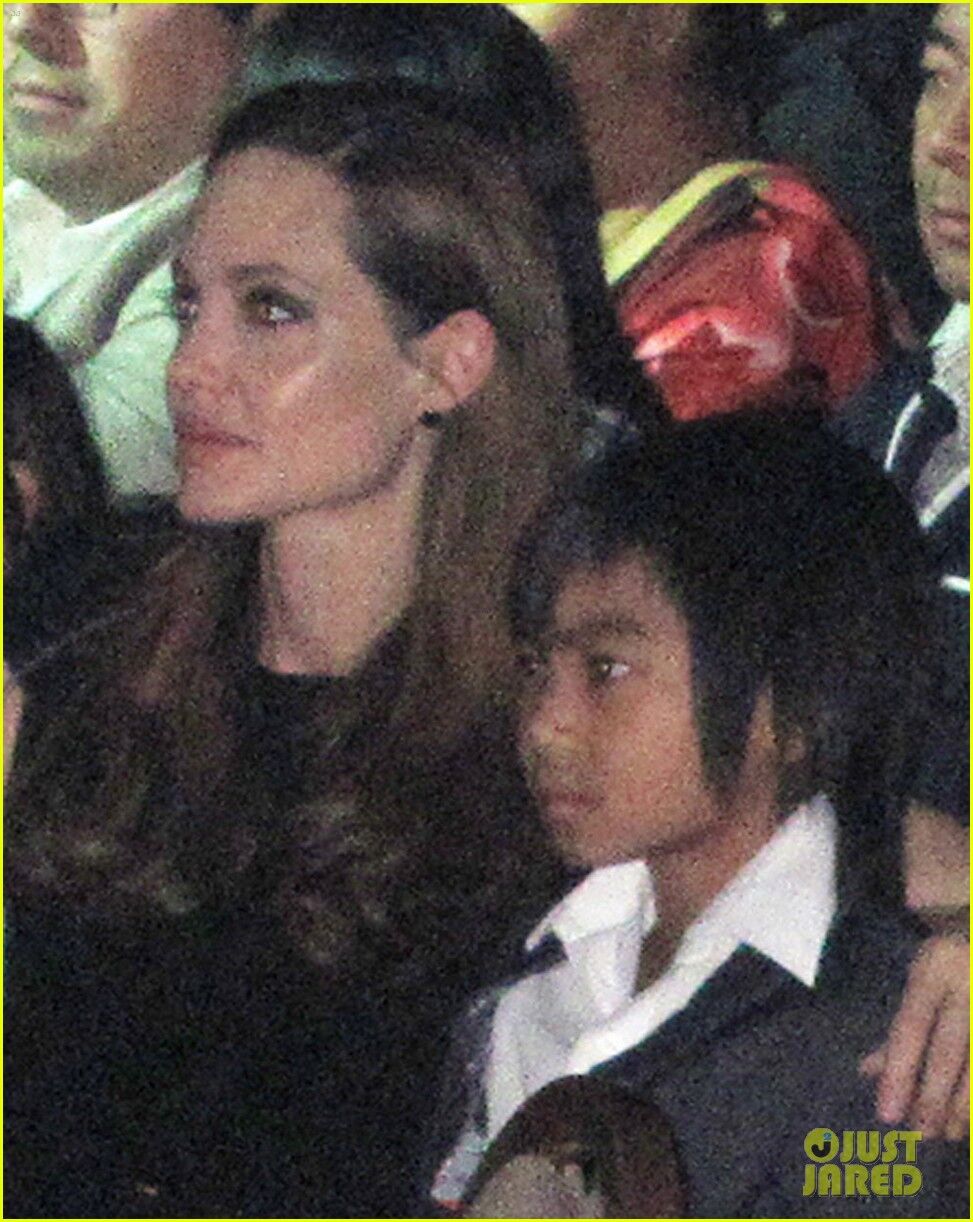 Семейство Джоли-Питтов отправилось в Цирк Солнца