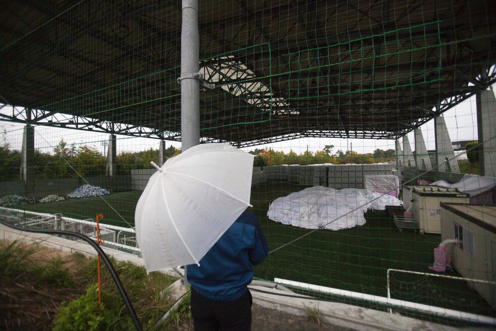 АЭС «Фукусима-1» через 8 месяцев после цунами