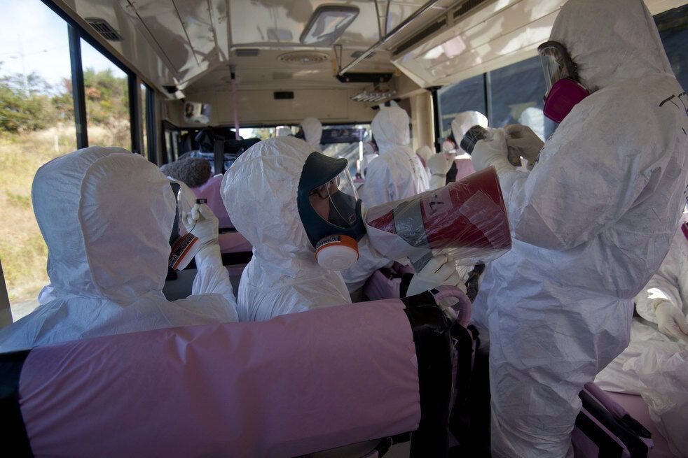 АЭС «Фукусима-1» через 8 месяцев после цунами