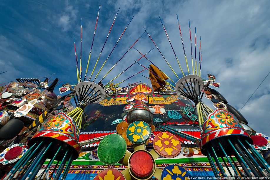 Сумасшедший тюнинг для грузовиков и автобусов. Фото 