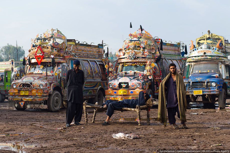 Сумасшедший тюнинг для грузовиков и автобусов. Фото 