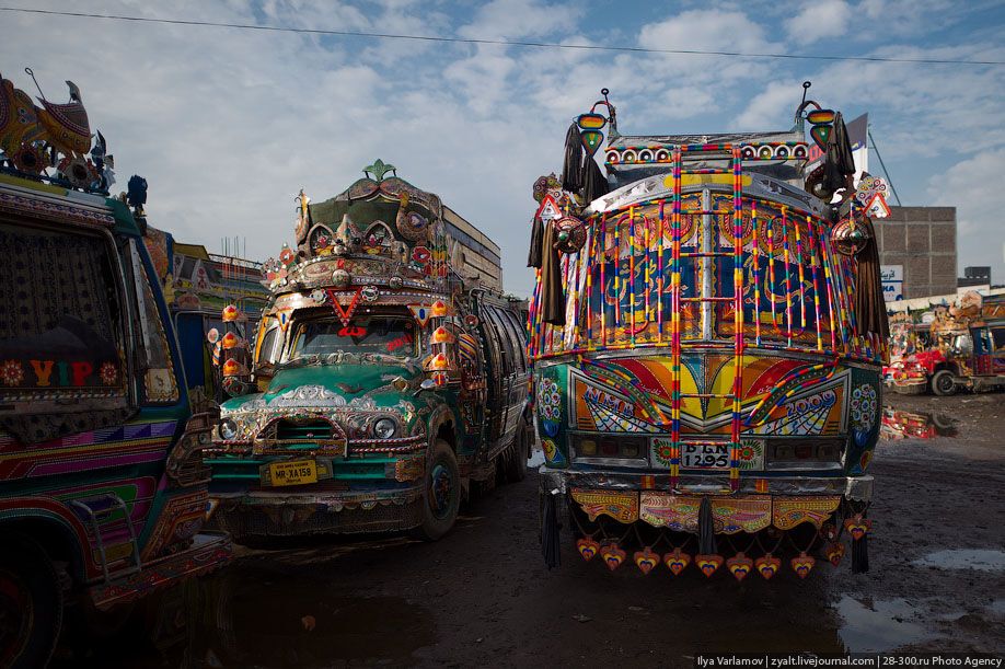 Сумасшедший тюнинг для грузовиков и автобусов. Фото 