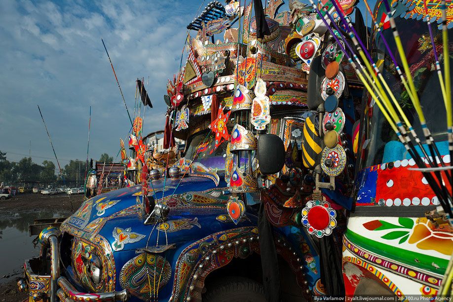 Сумасшедший тюнинг для грузовиков и автобусов. Фото 