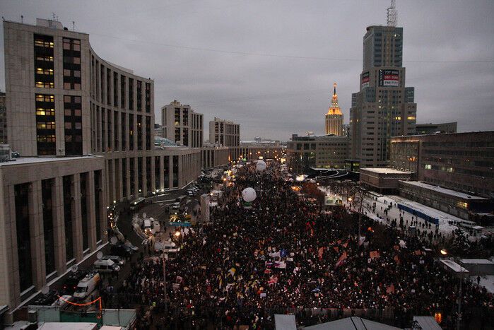 Митинг в Москве. Такого Россия еще не видела. 30 фото, 10 видео 