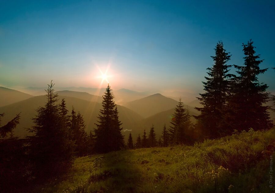 Летние Карпаты от фотографа Олега Григорьева