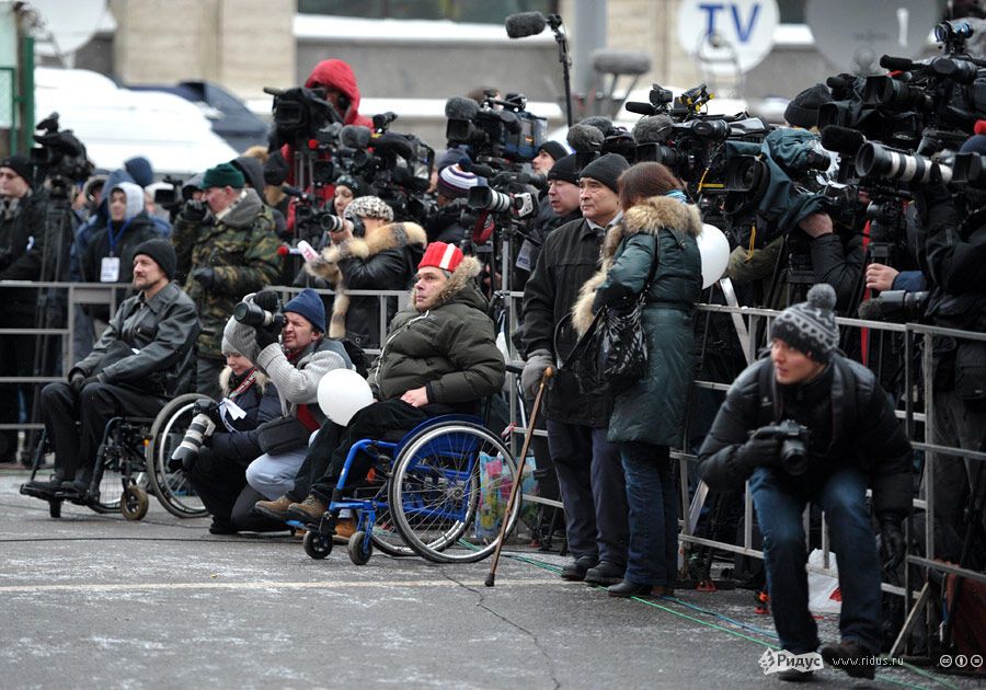 Фоторепортаж с митинга на проспекте Академика Сахарова