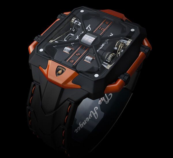 Созданы крутые часы для владельцев Lamborghini Aventador. Фото