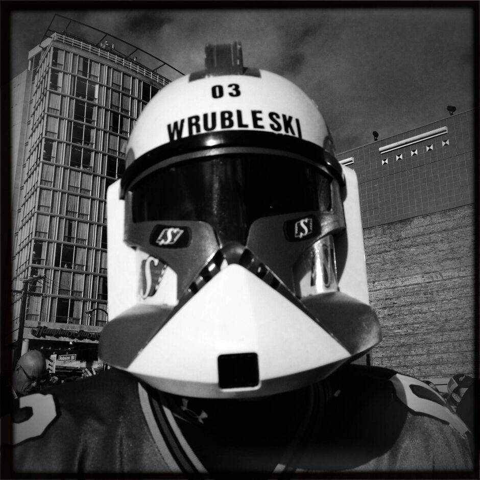 Безбашенные футбольные фанаты