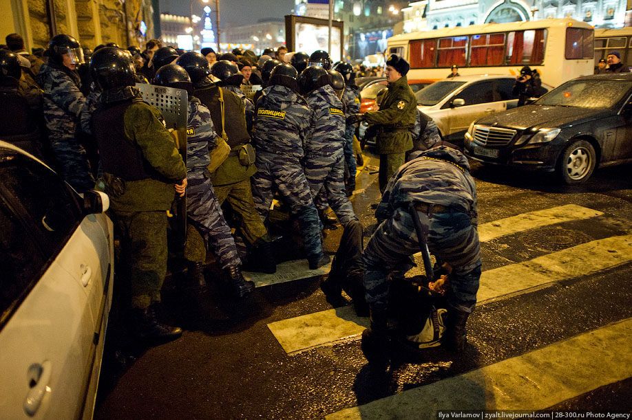 Акция оппозиции против несправедливых выборов