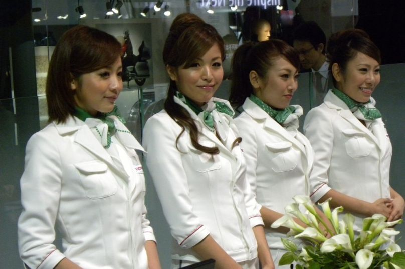 Сексапильные японки Токийского автосалона. Фото. Часть 2