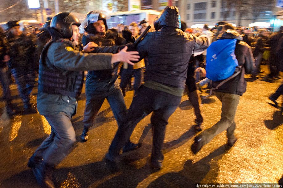 Акция оппозиции против несправедливых выборов