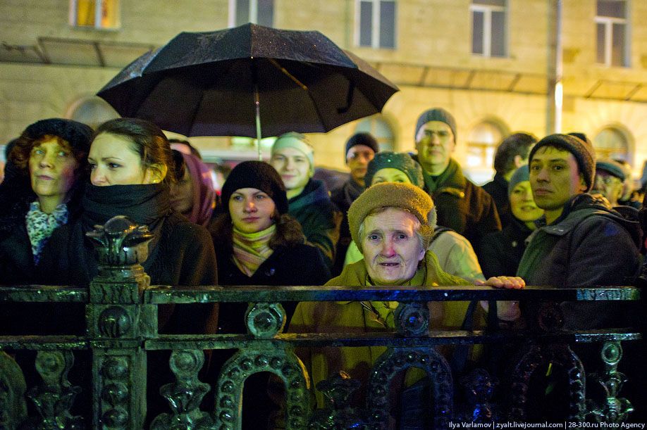 Акция оппозиции против несправедливых выборов