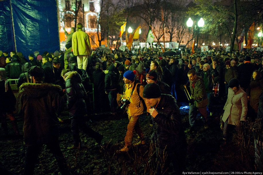 Акция оппозиции против несправедливых выборов