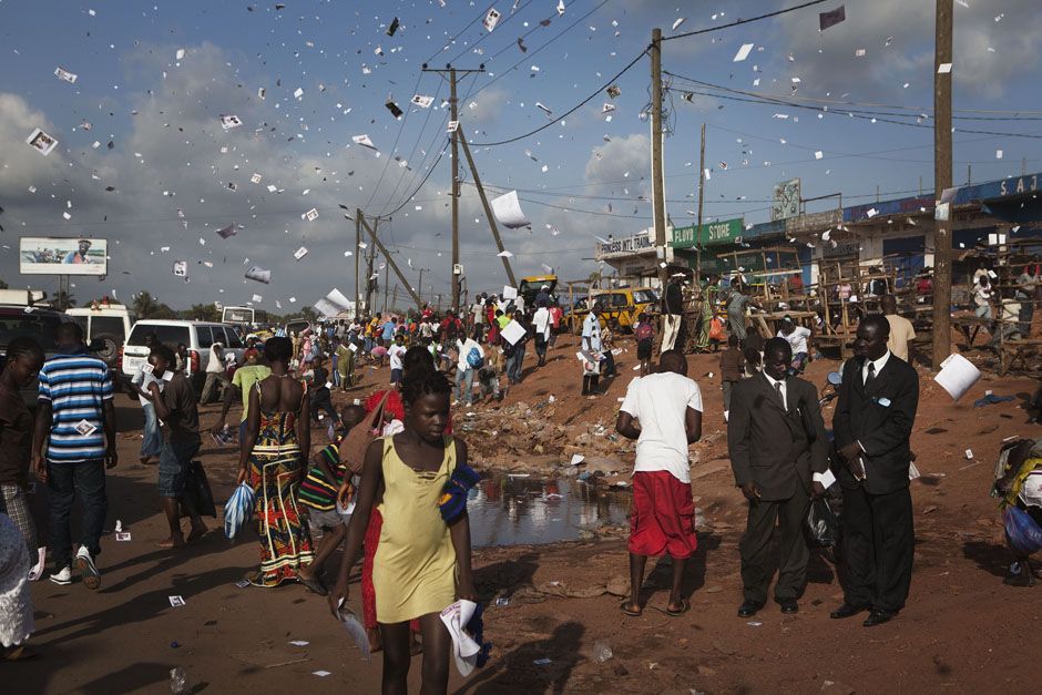 Лучшие фото информагентств за ноябрь