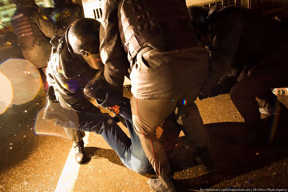 Акция оппозиции против несправедливых выборов