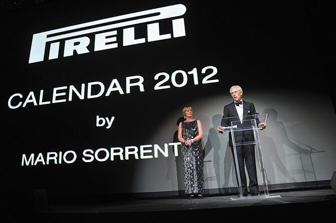 Звезды посетили презентацию календаря Pirelli
