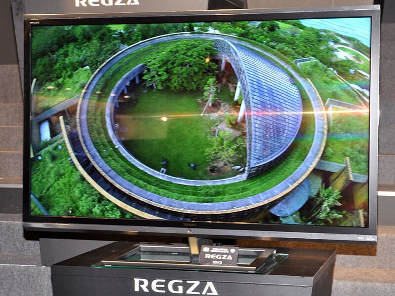 Toshiba представила удивительный супертехнологичный 3D- телевизор