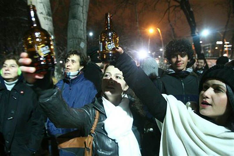 Алкогольный флешмоб в турецкой столице