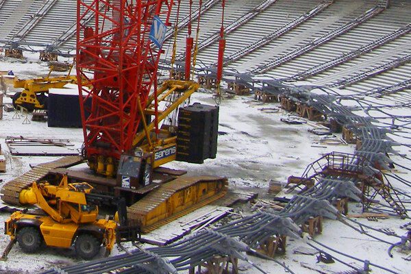 Над "Олимпийским" поднимут крышу