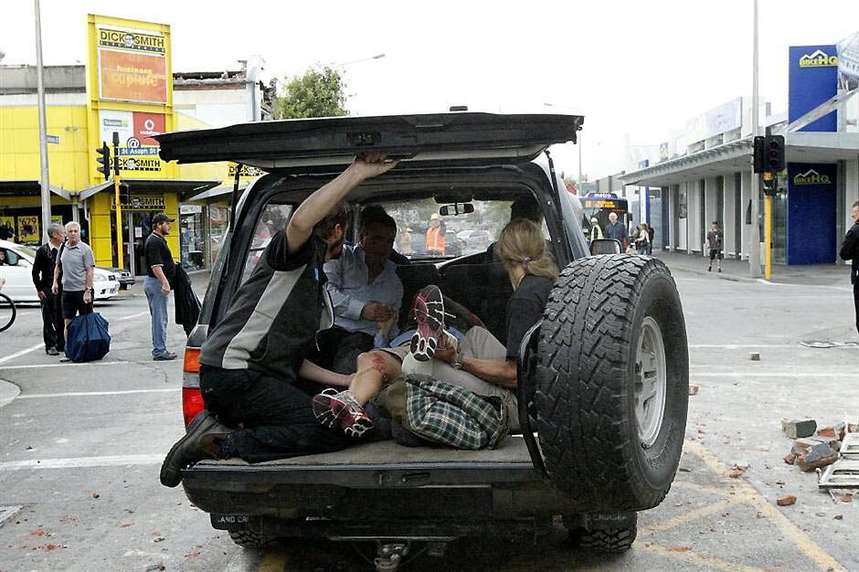 Мощное землетрясение в Новой Зеландии