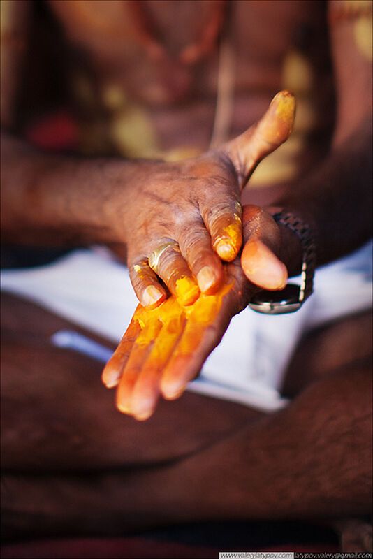 Садху в Непалі