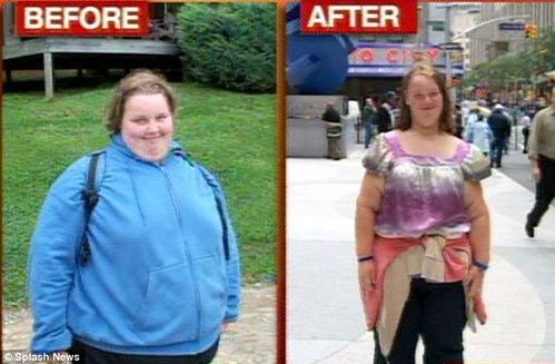 У 2009 році Джорджії вдалося істотно схуднути в спеціальному таборі.  Але вага знову повернувся