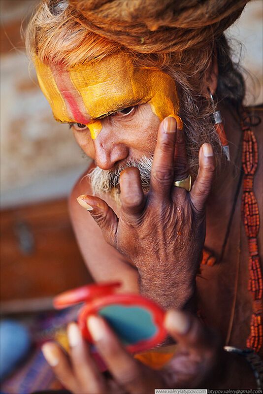 Садху в Непалі