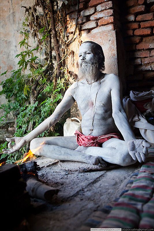 Садху в Непалі