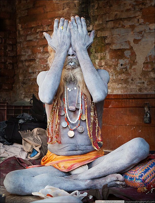 Садху в Непалі